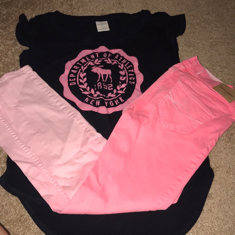 Abercrombie outfit girls sz: s/12
